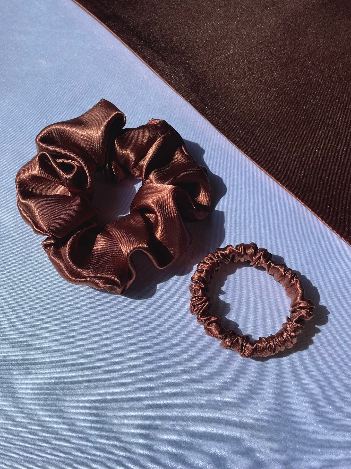 Brown Scrunchie (Skinny)