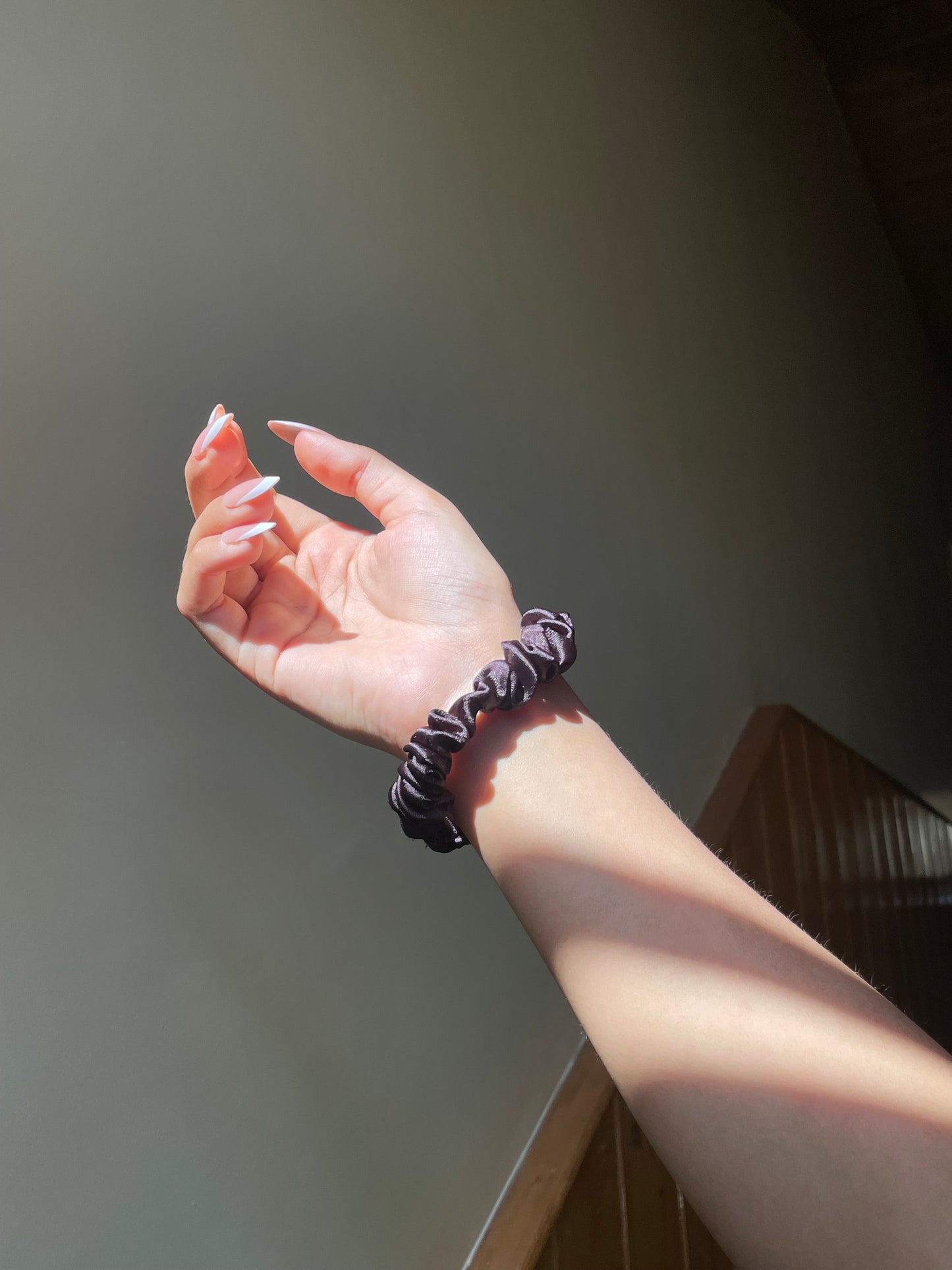 Black Scrunchie (Skinny)