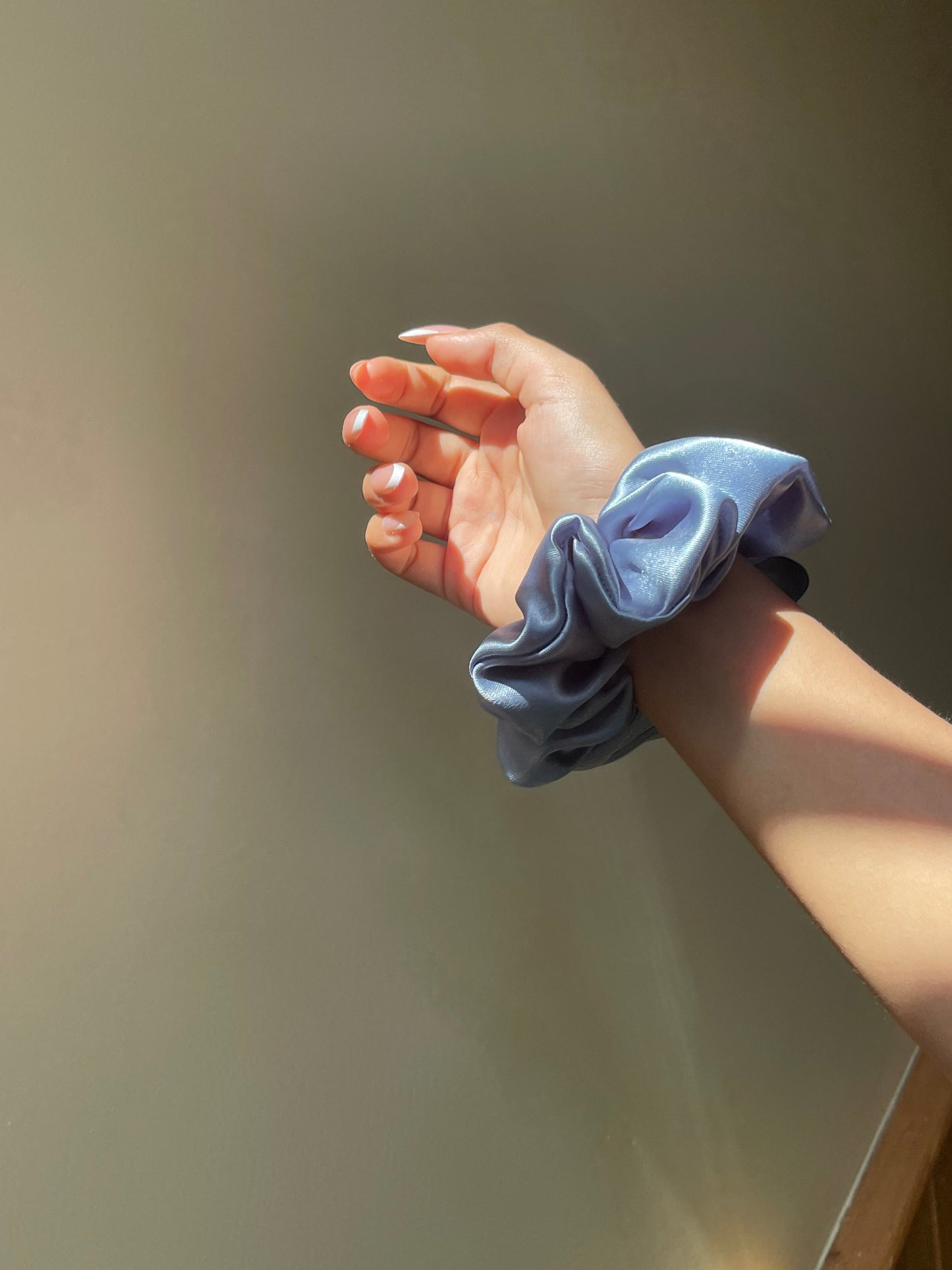 Pastel Blue Scrunchie (Regular)