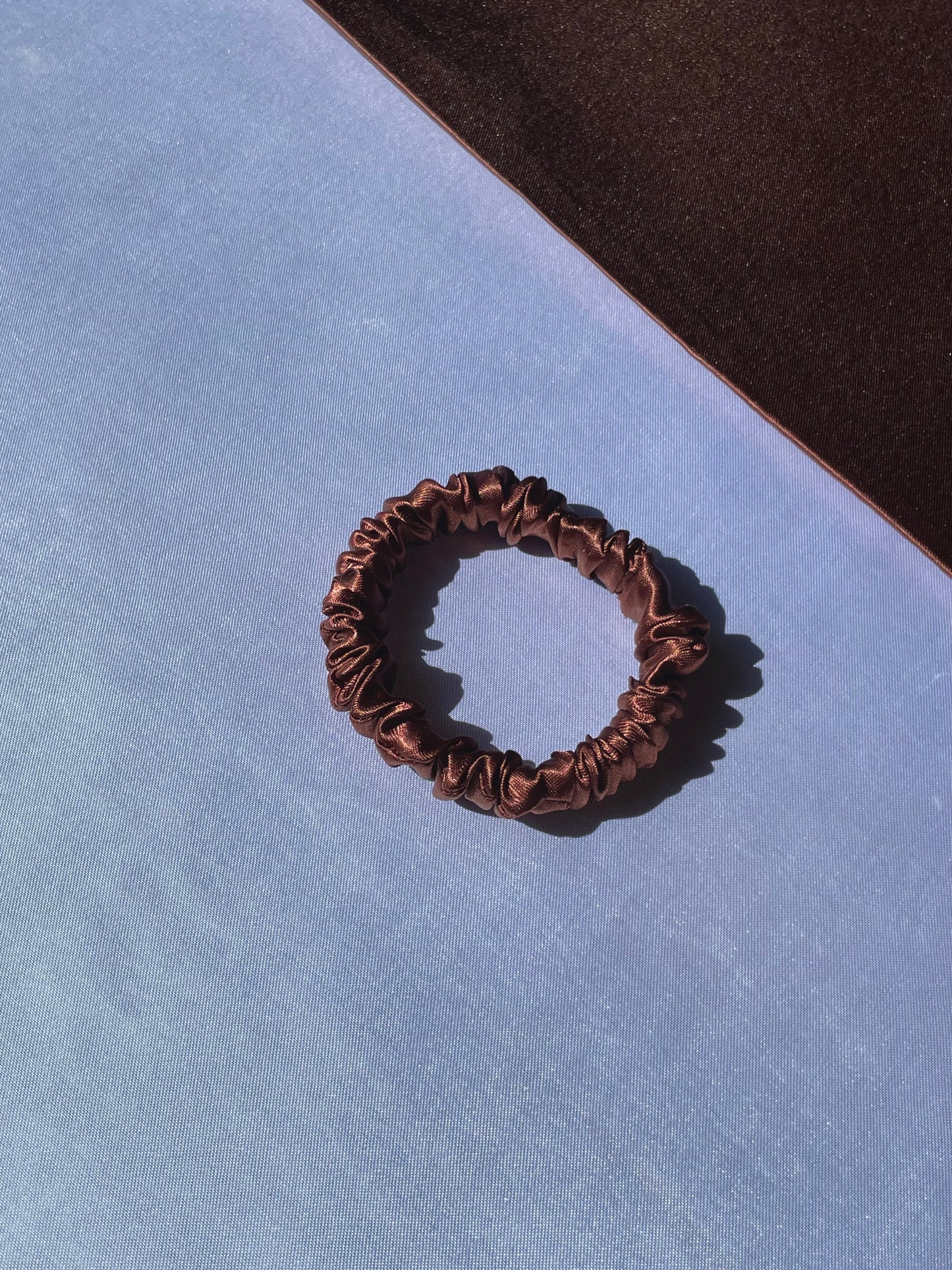 Brown Scrunchie (Skinny)
