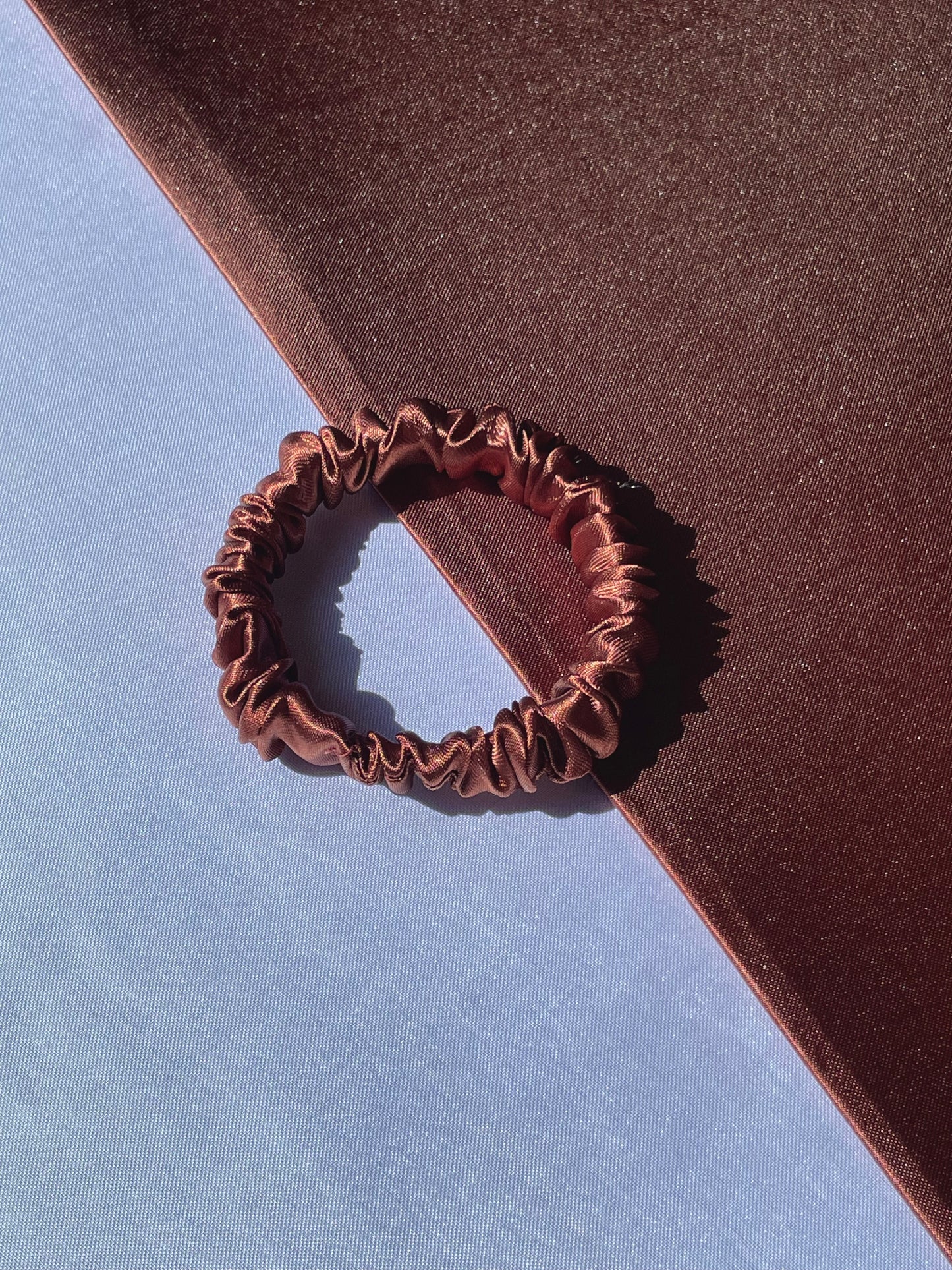 Brown Scrunchie (Skinny)