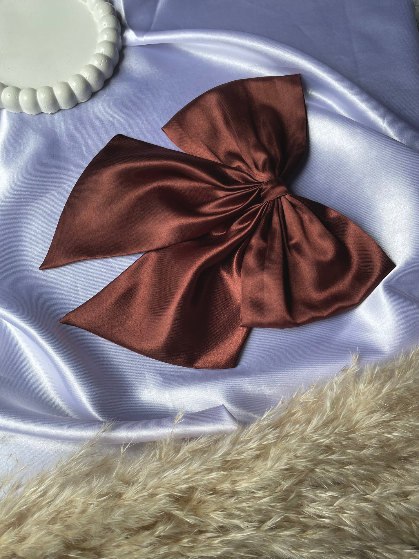 Brown Oversized Bow