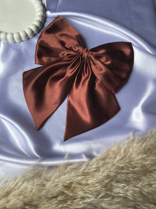 Brown Oversized Bow