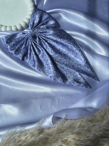 Lavender Floral Fall Bow