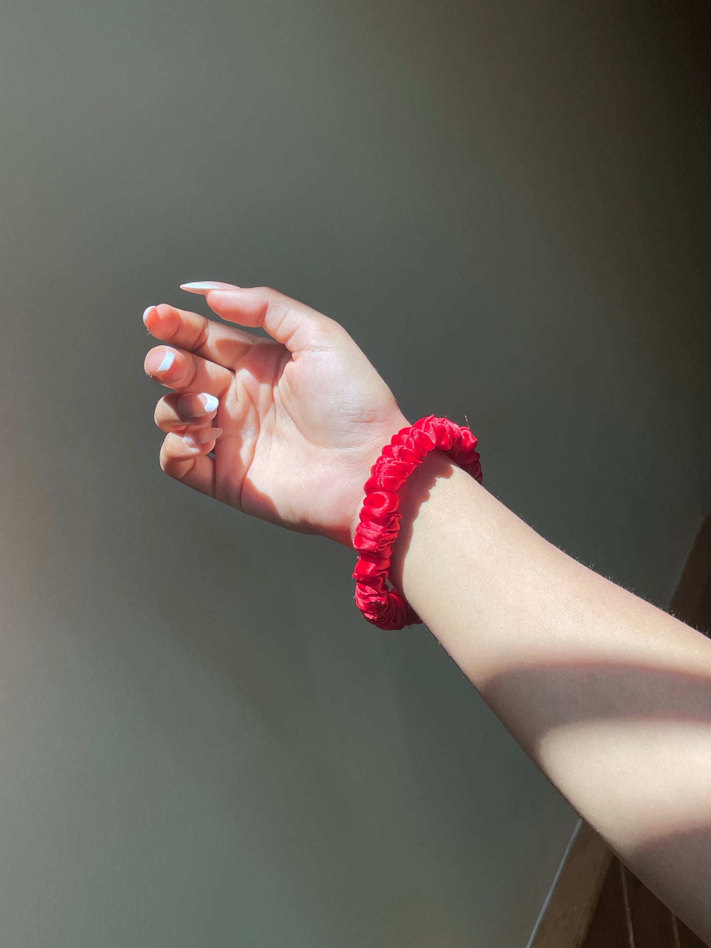 Red Scrunchie (Skinny)