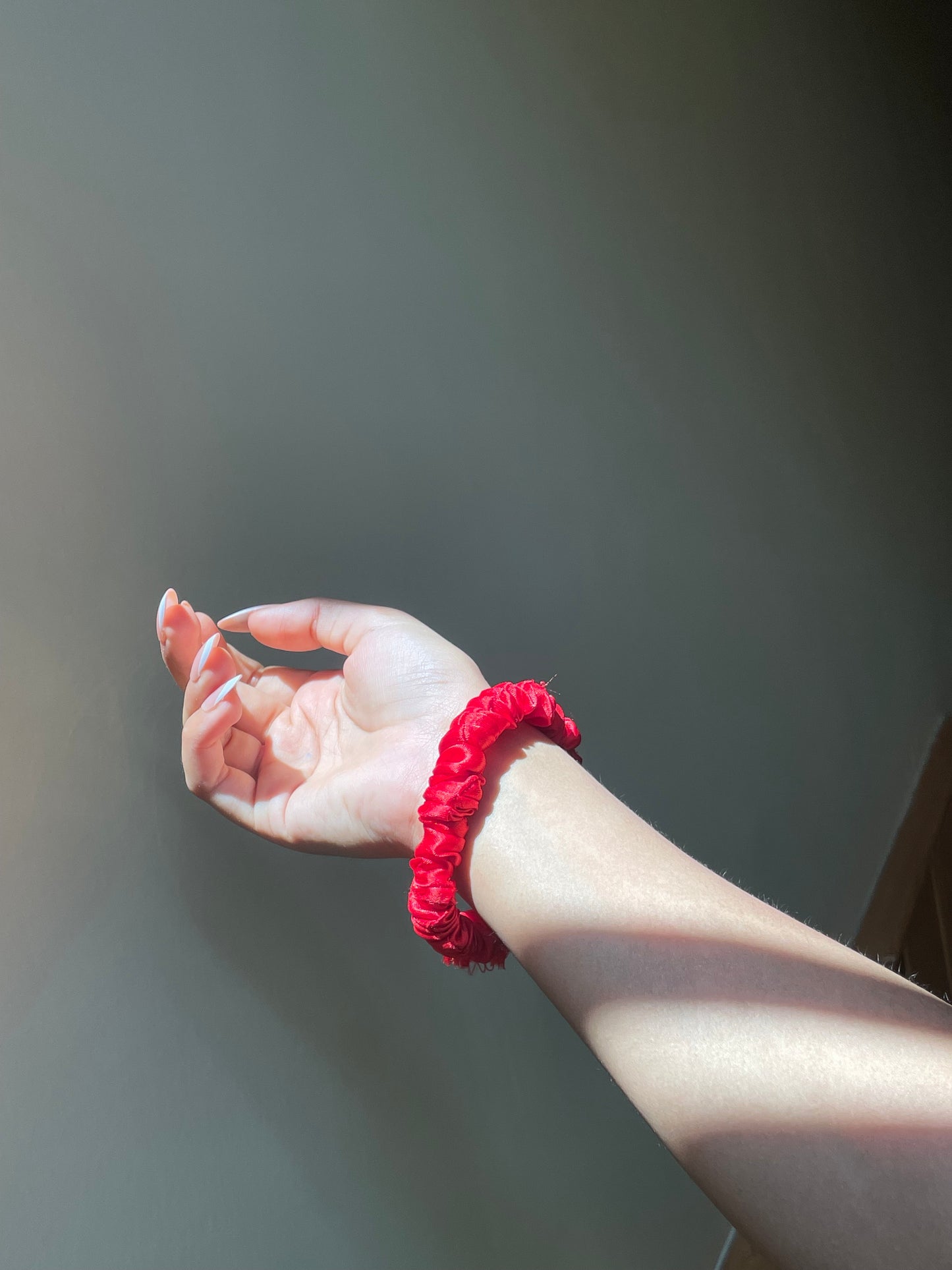 Red Scrunchie (Skinny)