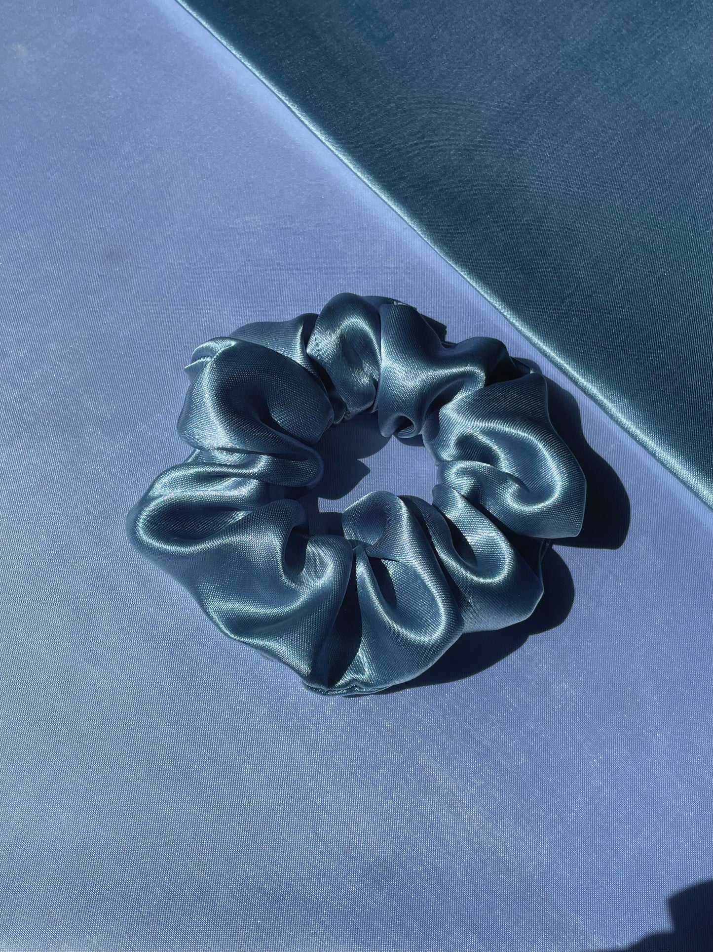 Pastel Blue Scrunchie (Regular)