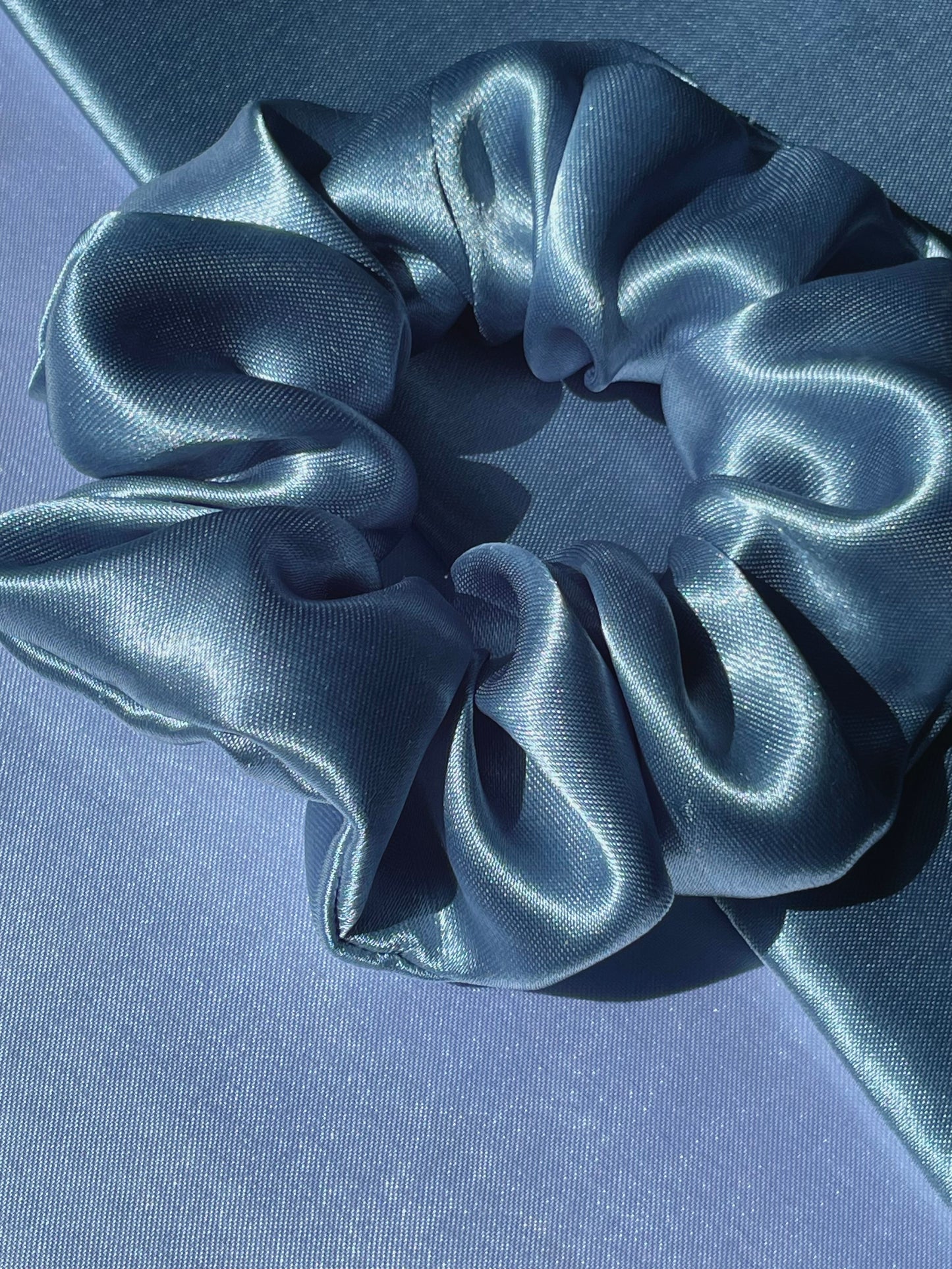 Pastel Blue Scrunchie (Regular)