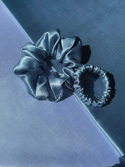 Pastel Blue Scrunchie (Regular)