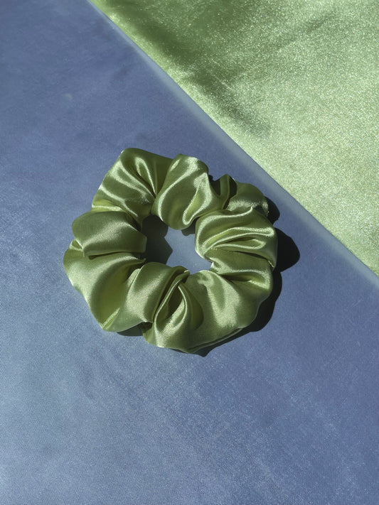 Pastel Green Scrunchie (Regular)