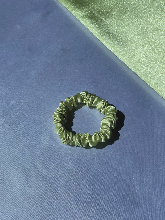 Pastel Green Scrunchie (Skinny)