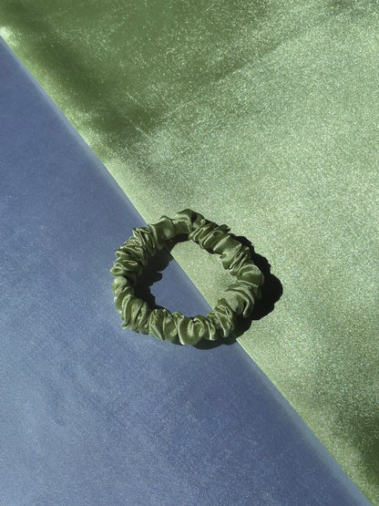Pastel Green Scrunchie (Skinny)