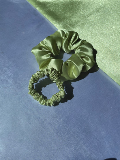 Pastel Green Scrunchie (Skinny)
