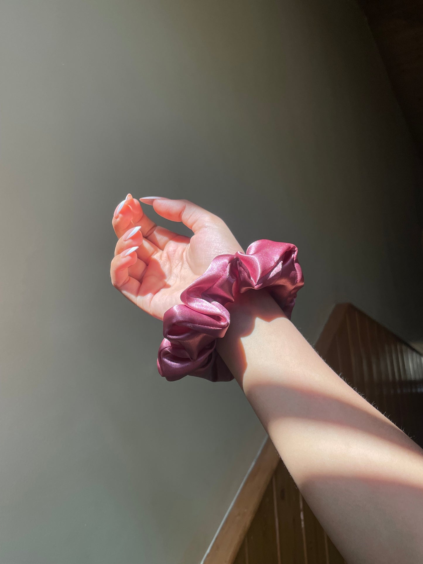 Pastel Pink Scrunchie (Regular)