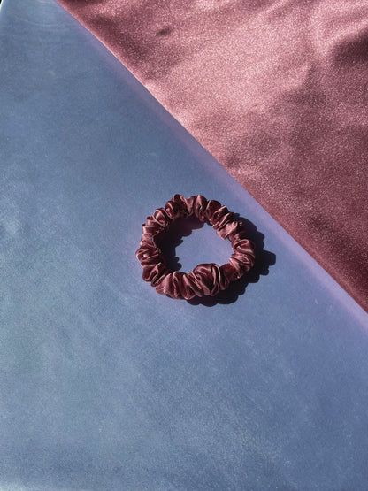 Pastel Pink Scrunchie (Skinny)