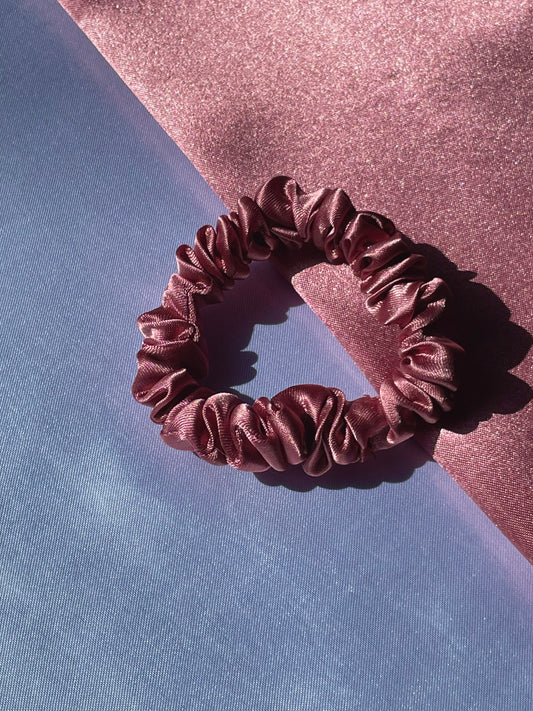 Pastel Pink Scrunchie (Skinny)