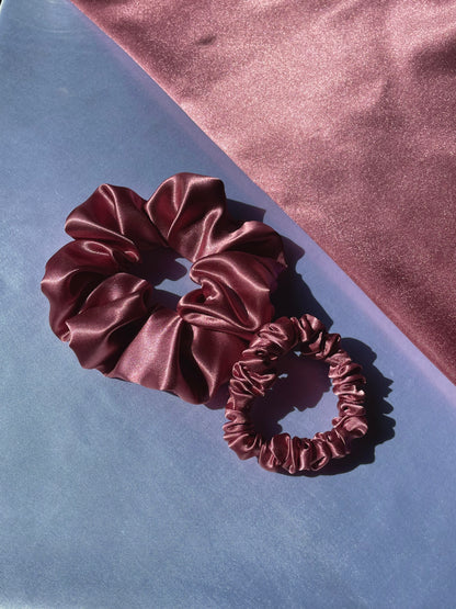 Pastel Pink Scrunchie (Skinny)