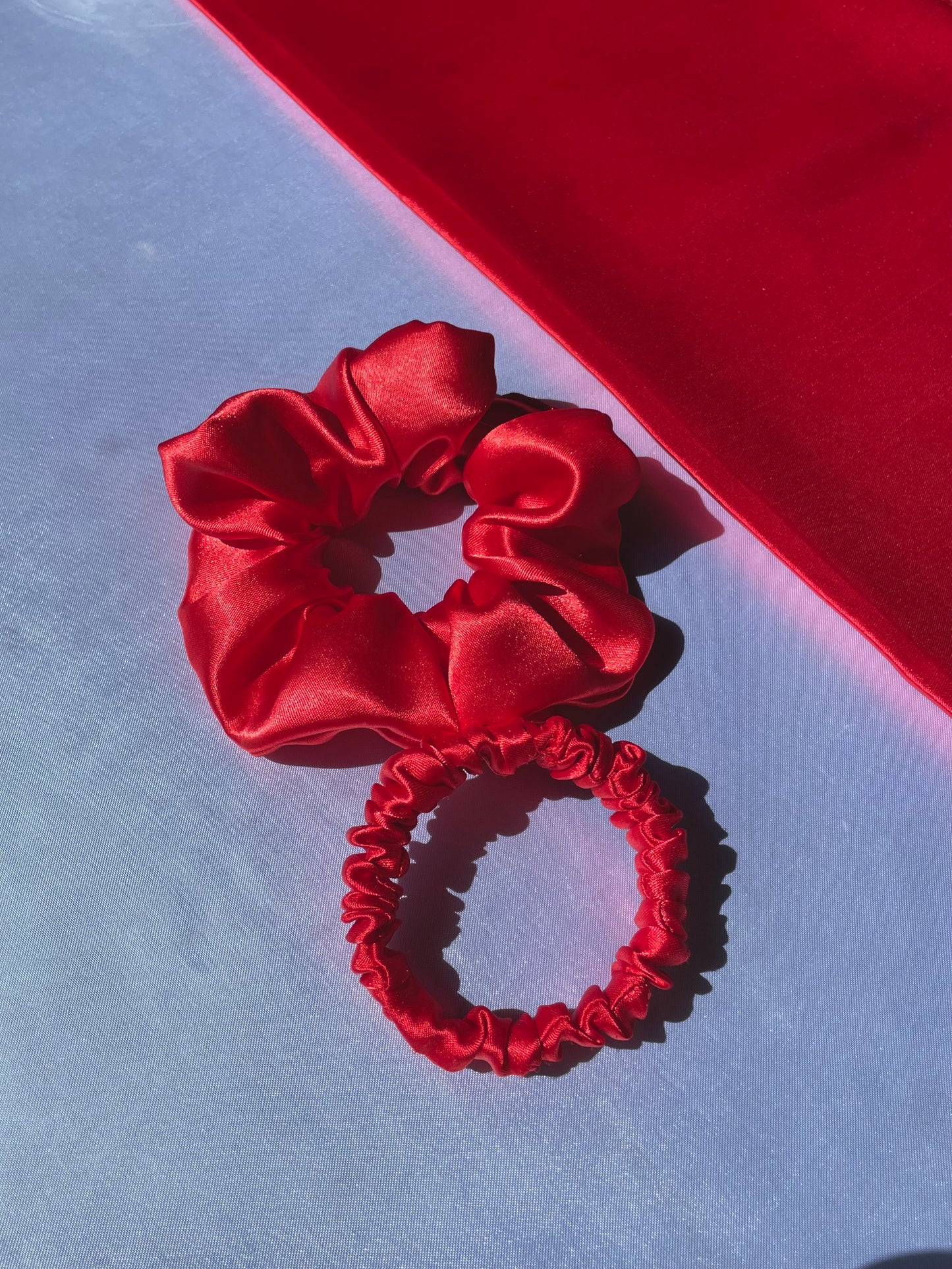 Red Scrunchie (Skinny)
